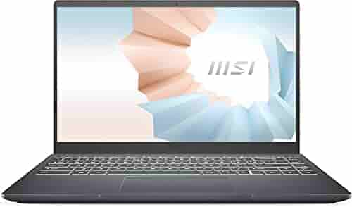 Windowsノート本体 MSI Modern14 B10MW (10th i3/16GB/500GB) ASCII.jp：MSI、テレワーク向けの基本性能を備える6万円台の14型